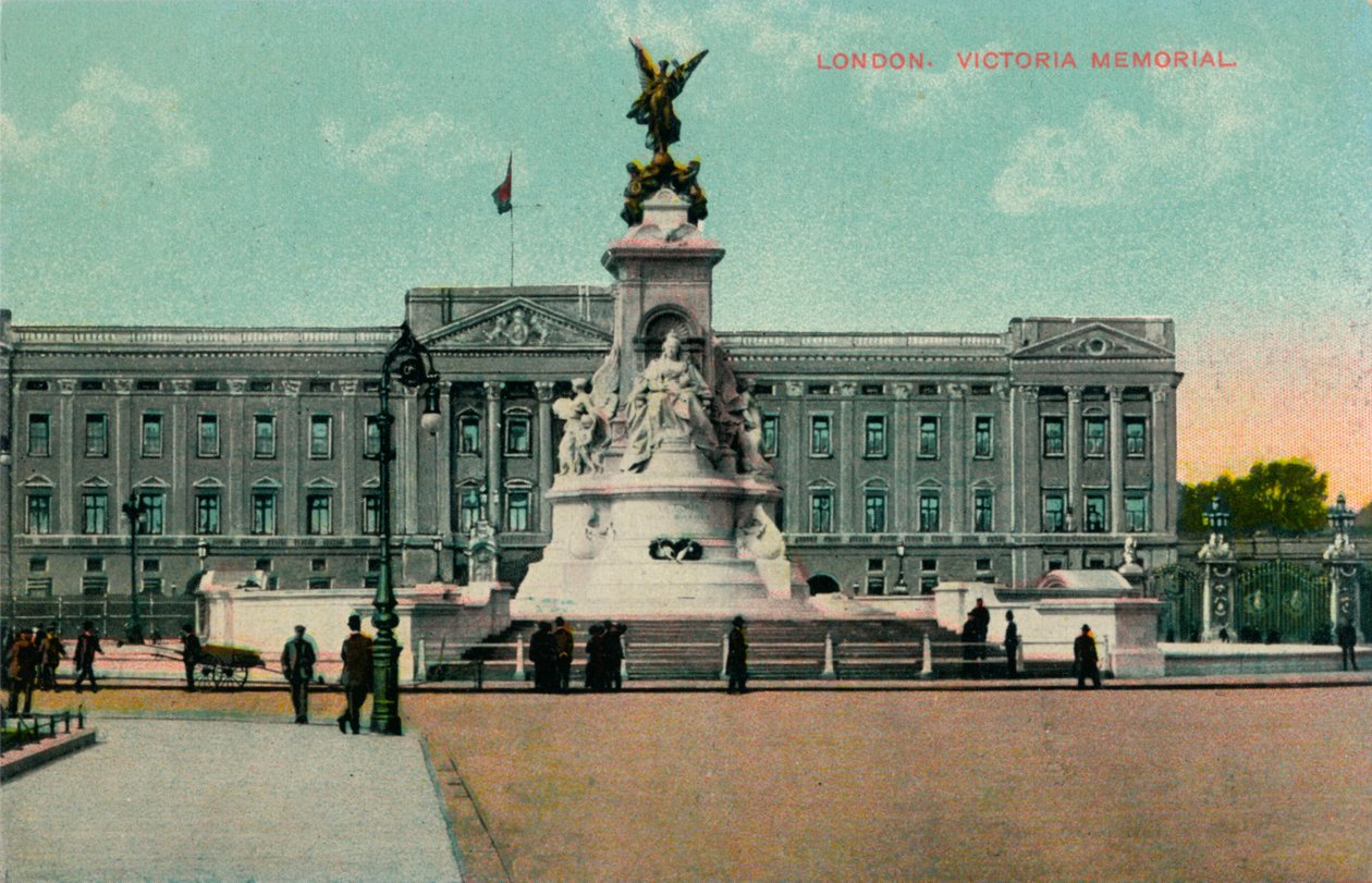 Londyn, Victoria Memorial, c1913 autorstwa Unbekannt