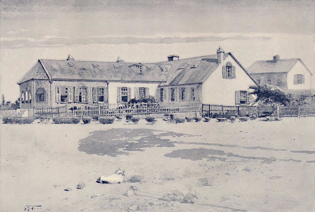 Longwood, Rezydencja Napoleona przy Św. Helenie, 1896 autorstwa Unbekannt