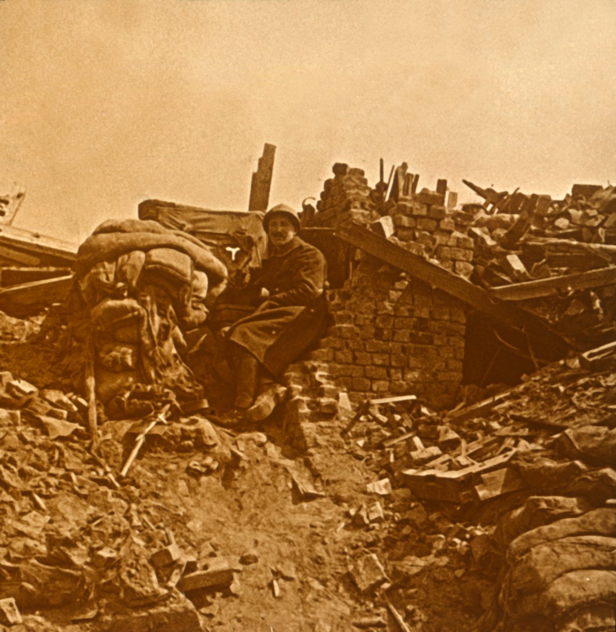Punkt widokowy, c1914-c1918 autorstwa Unbekannt