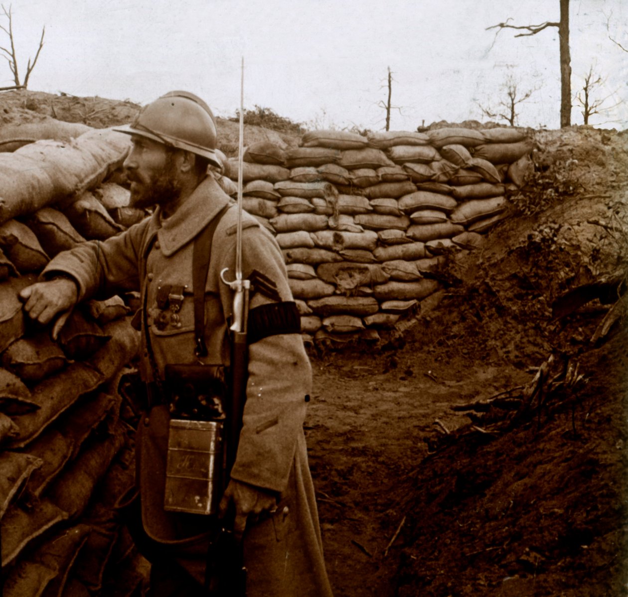 Punkt widokowy, c1914-c1918 autorstwa Unbekannt