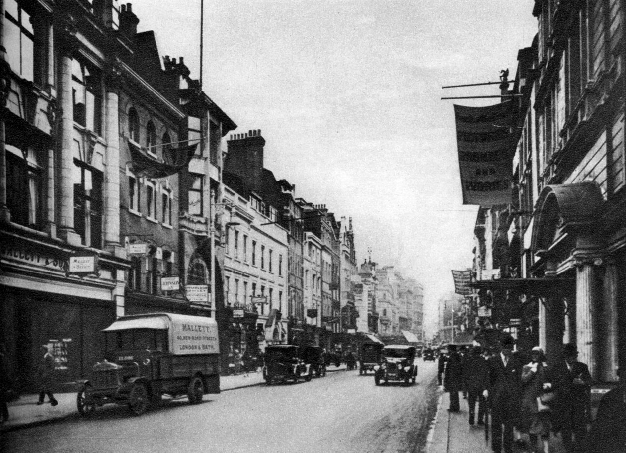 Patrząc na południe na New Bond Street, Londyn, 1926-1927 autorstwa Unbekannt