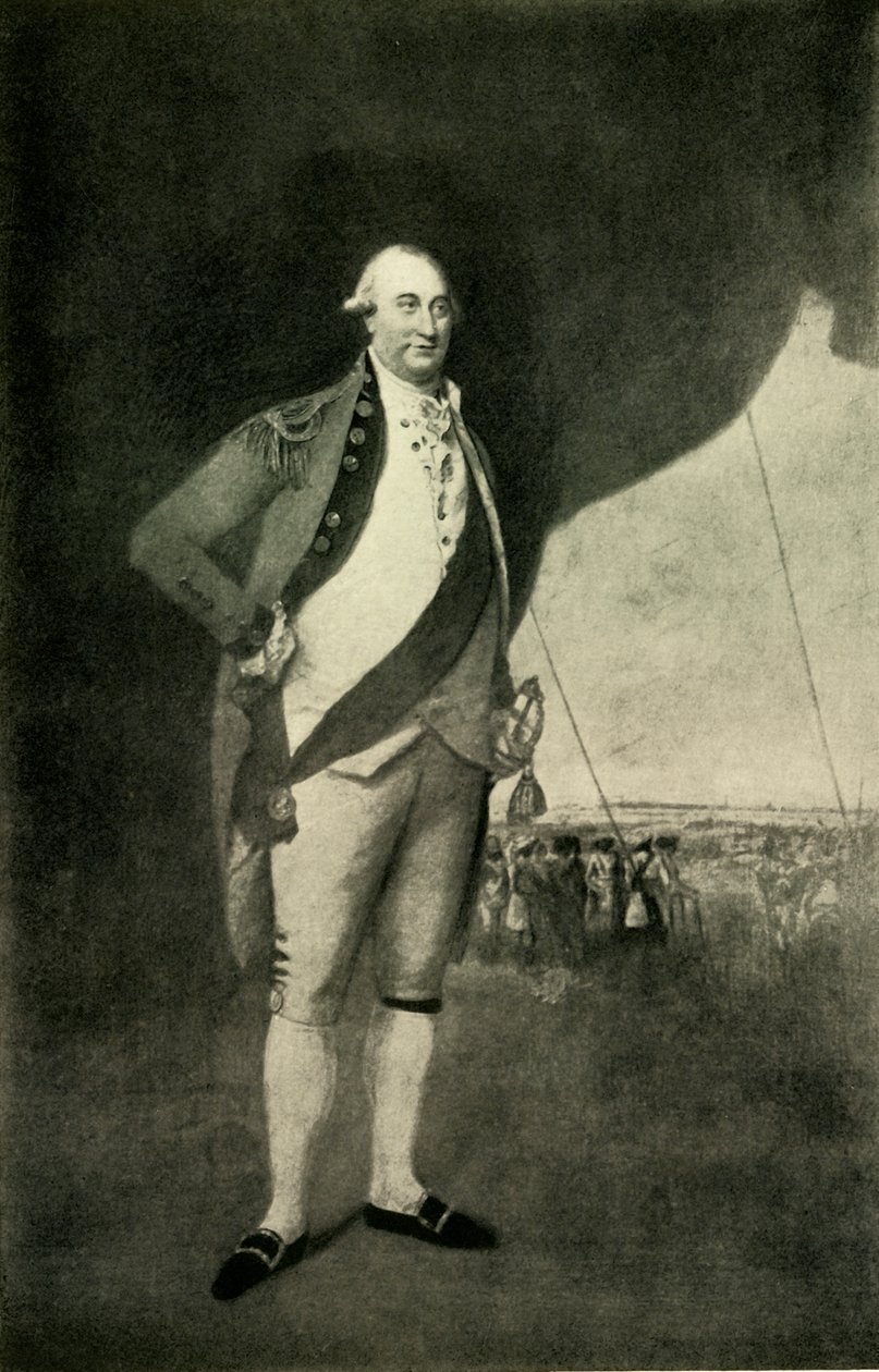Lord Cornwallis jako gubernator generalny, 1793, 1925. autorstwa Unbekannt