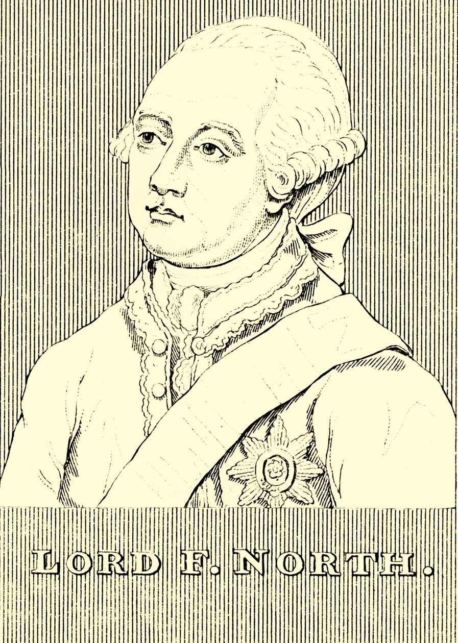 Lord F. North, 1732-1792, 1830. autorstwa Unbekannt