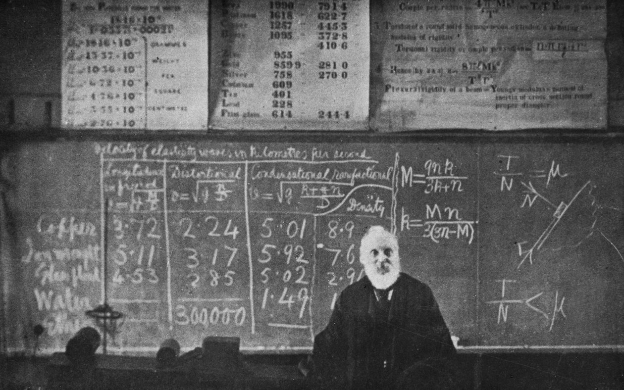 Lord Kelvin, szkocki matematyk i fizyk, 1899 autorstwa Unbekannt