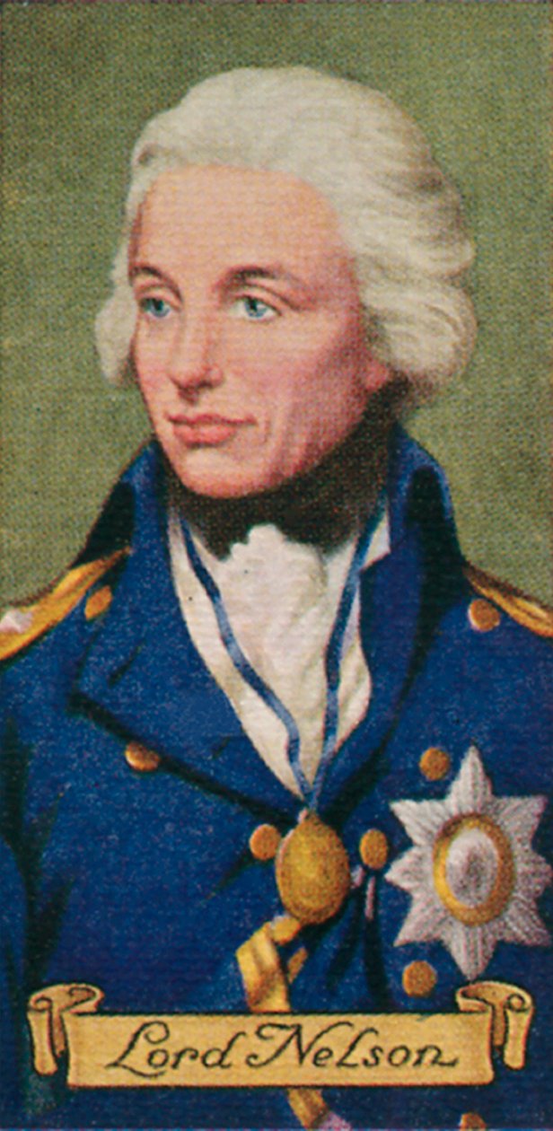 Lord Nelson, wzięty z serii kart z papierosami, 1935 autorstwa Unbekannt