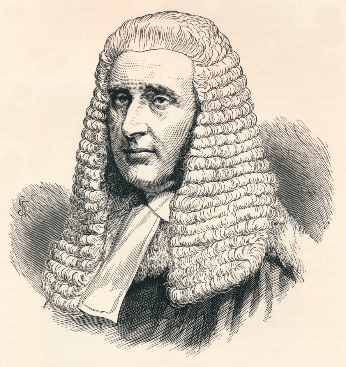 Lord Penzance, sędzia Court of Arches, 1896 autorstwa Unbekannt