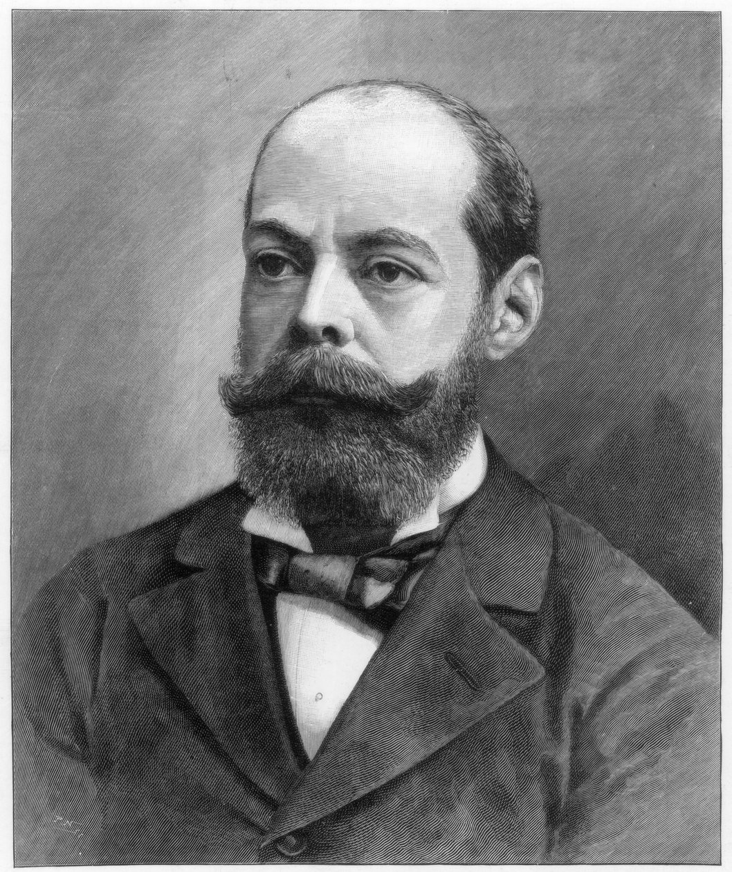 Lord Randolph Henry Spencer Churchill, brytyjski mąż stanu, 1895 r autorstwa Unbekannt