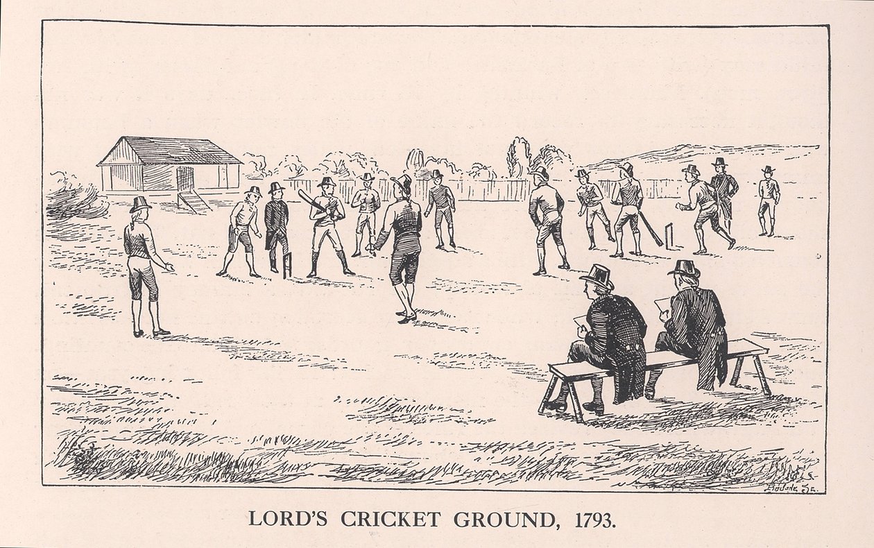 Boisko do krykieta Lords, Londyn, 1793 1912 autorstwa Unbekannt