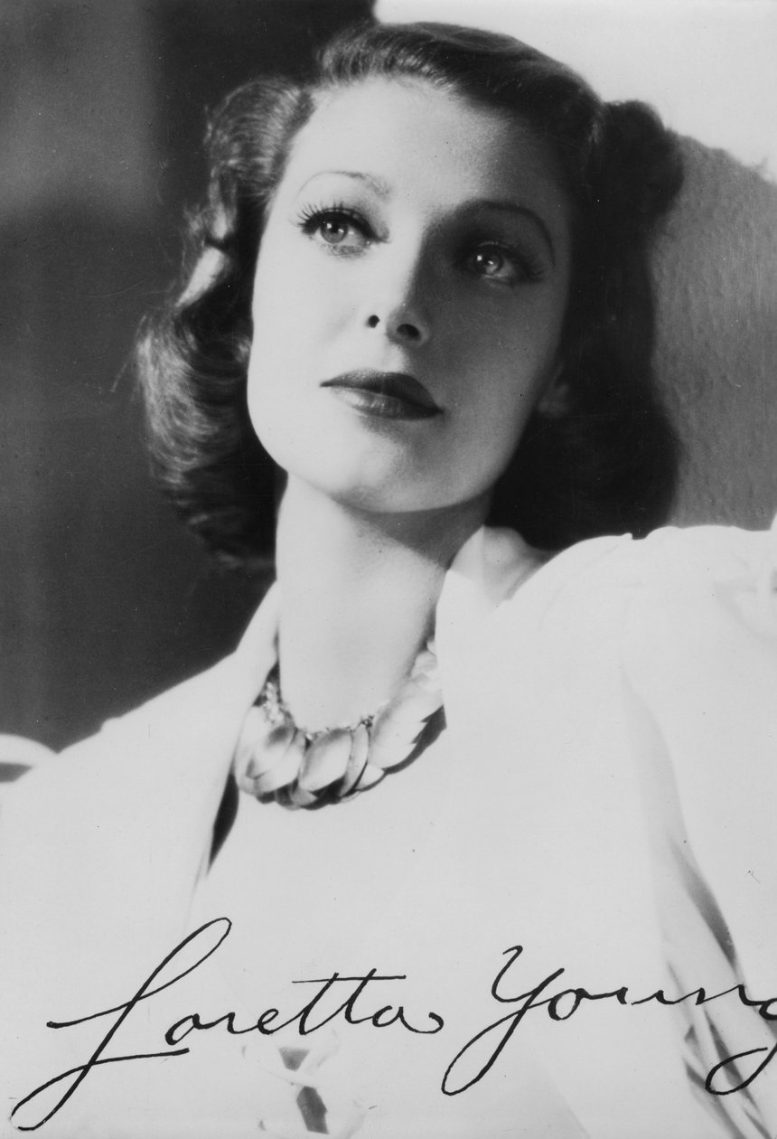 Loretta Young 1913-2000, amerykańska aktorka, ok. 1930 autorstwa Unbekannt