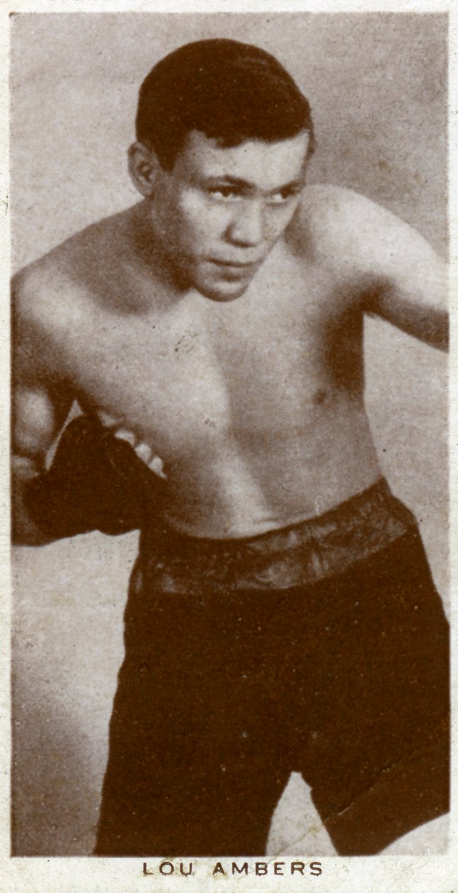 Lou Ambers, amerykański bokser, 1938 autorstwa Unbekannt