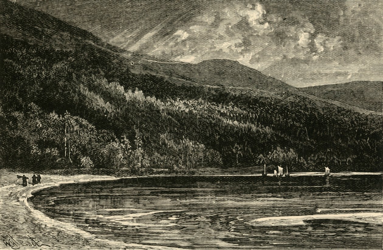 Lough Tay, 1898. autorstwa Unbekannt