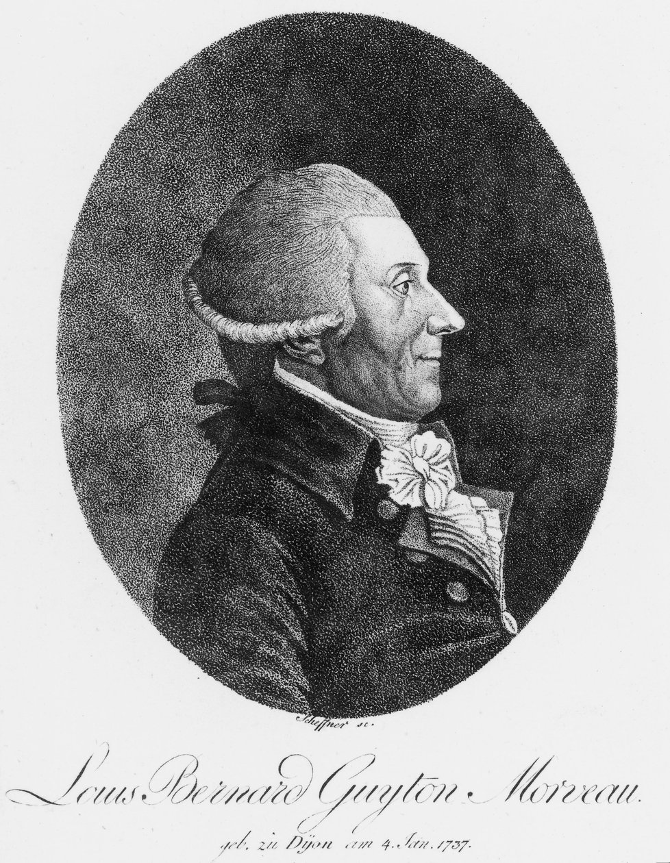 Louis Bernard Guyton Morveau, francuski chemik i prawnik, ok. 1800 autorstwa Unbekannt