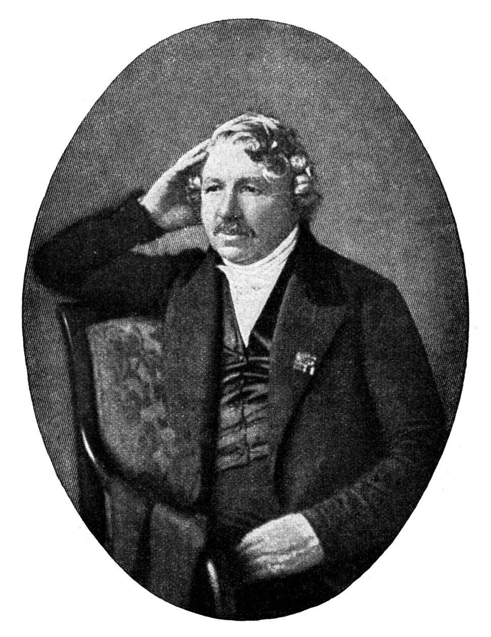 Louis Daguerre 1787-1851, francuski fotograf, 1900 autorstwa Unbekannt