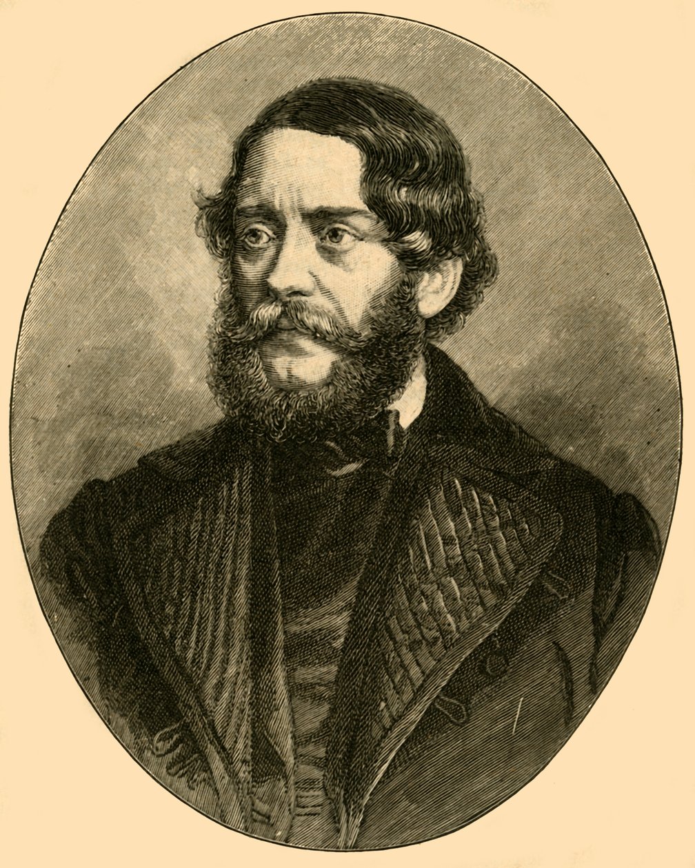 Louis Kossuth, węgierski prawnik i polityk, ok. 1850 ok. 1890. autorstwa Unbekannt