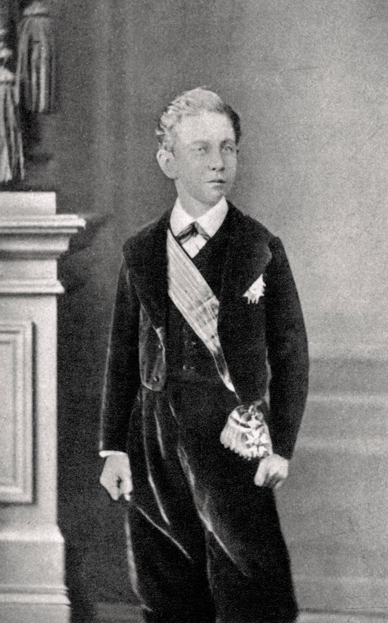 Ludwik Napoleon, książę cesarski, c1865-1868 autorstwa Unbekannt