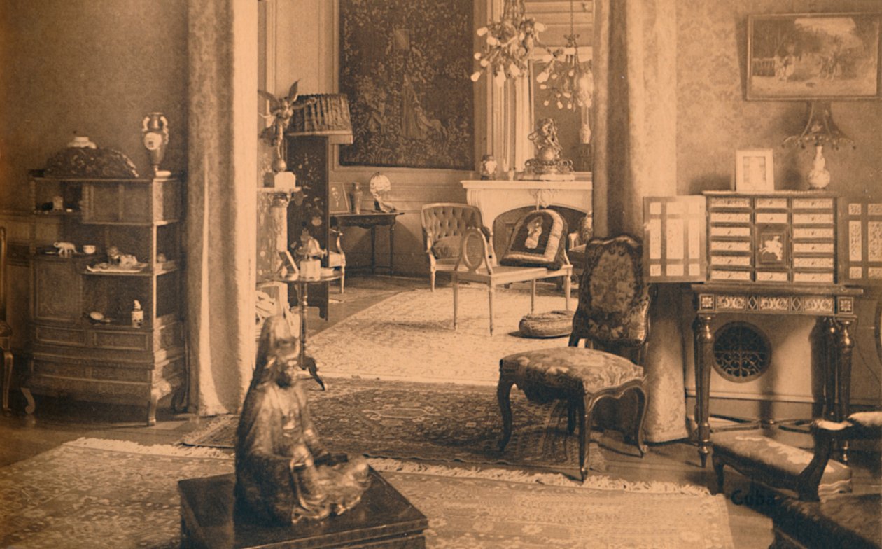 Sala Ludwika XIV w Ambasadzie Kubańskiej w Brukseli, Belgia, 1927. autorstwa Unbekannt