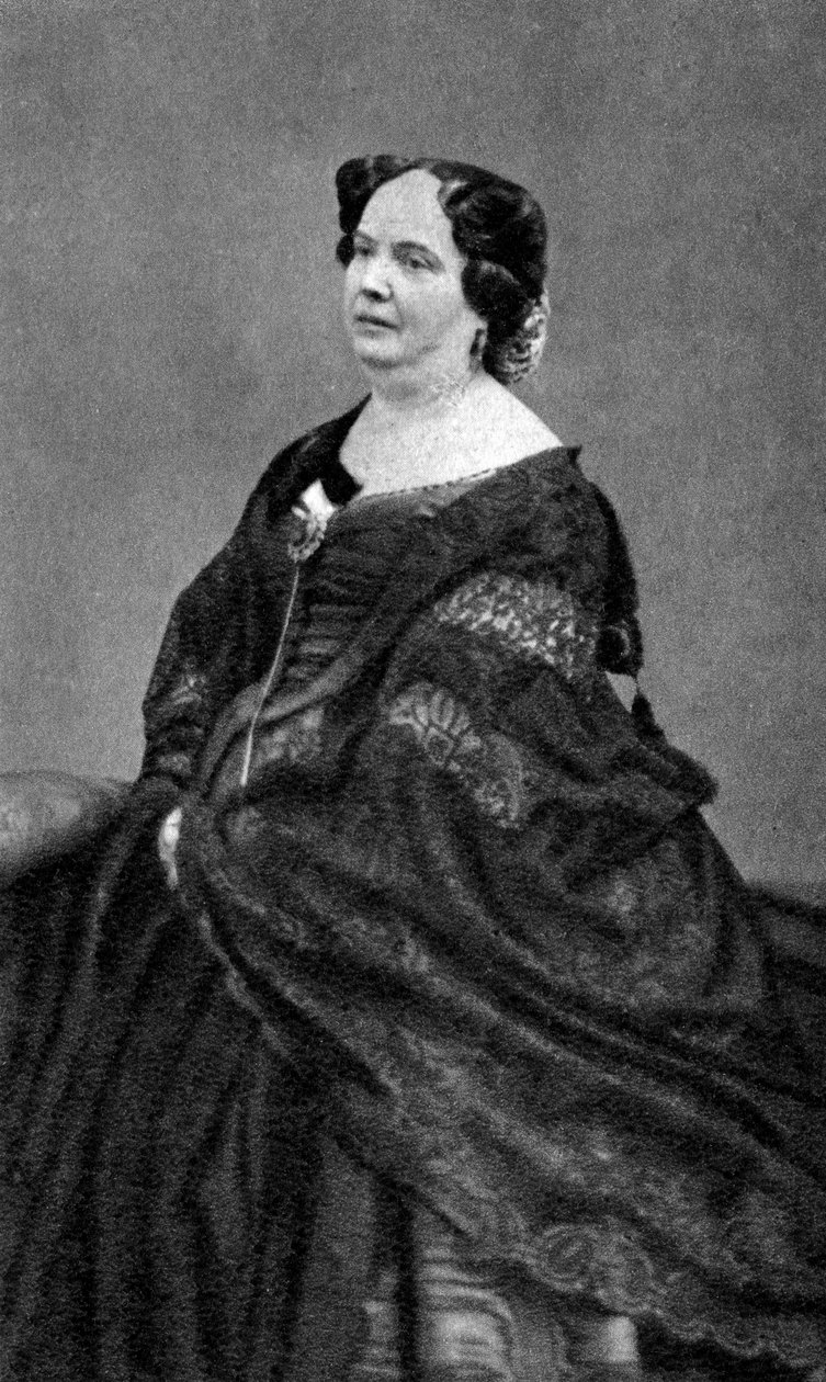 Louise Colet, poetka francuska, 1874 autorstwa Unbekannt