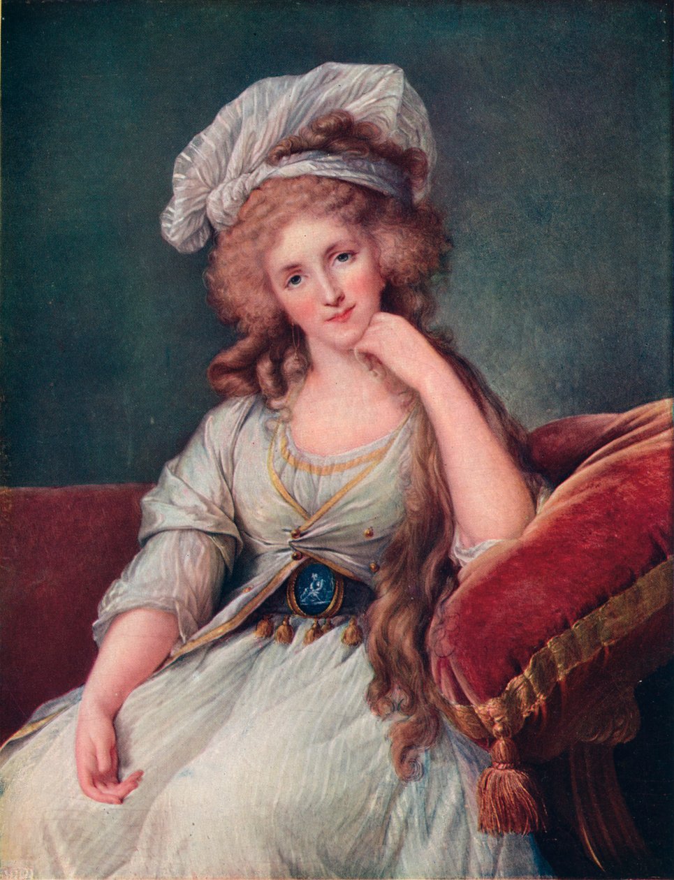 Louise Marie Adelaide de Bourbon-Penthievre, księżna Orleanu, 17531821. Francuska arystokratka autorstwa Unbekannt