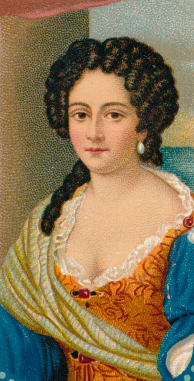 Louise Renee de Penancoet de Kerouaille, księżna Portsmouth 1649-1734, 1912 autorstwa Unbekannt