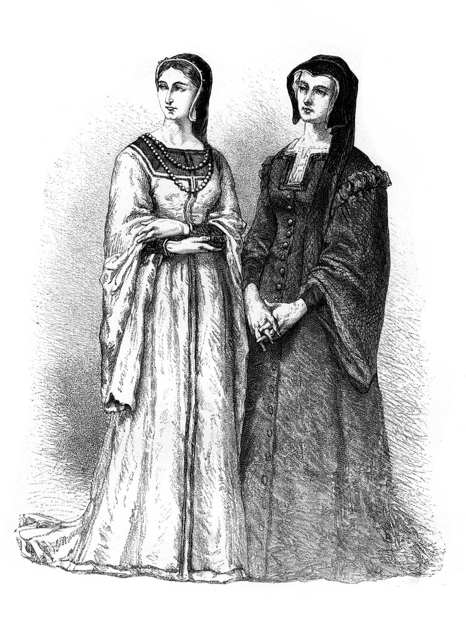 Louise de Savoy i Małgorzata de Valois, XIX w. autorstwa Unbekannt