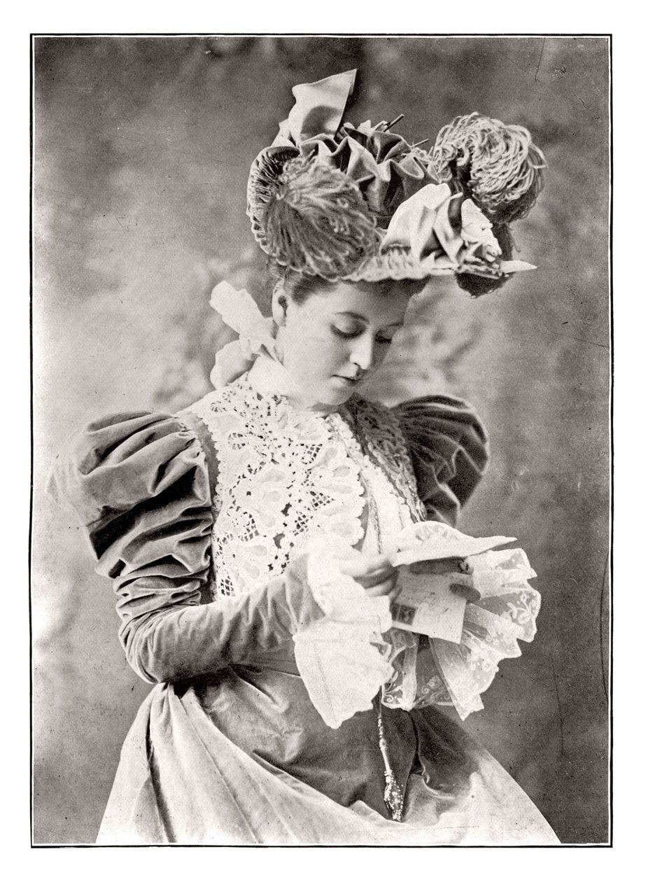 List miłosny, 1901 autorstwa Unbekannt