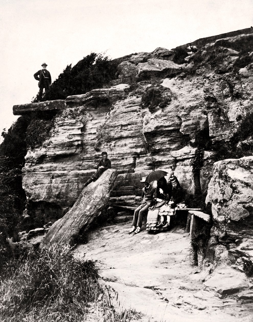 Seat Lovers, Fairlight, Hastings, Sussex, c1900 autorstwa Unbekannt