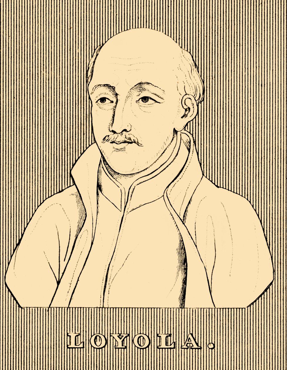 Loyola, 1491-1556, 1830. autorstwa Unbekannt