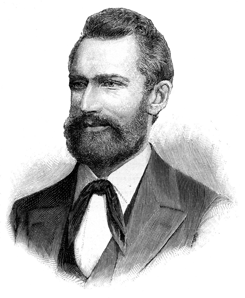 Ludwig Leichhardt, XIX-wieczny pruski odkrywca i przyrodnik, 1900 autorstwa Unbekannt