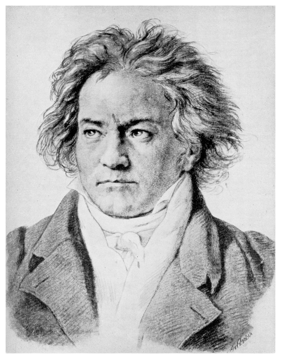 Ludwig von Beethoven, niemiecki kompozytor, c1818-1822 1956 autorstwa Unbekannt