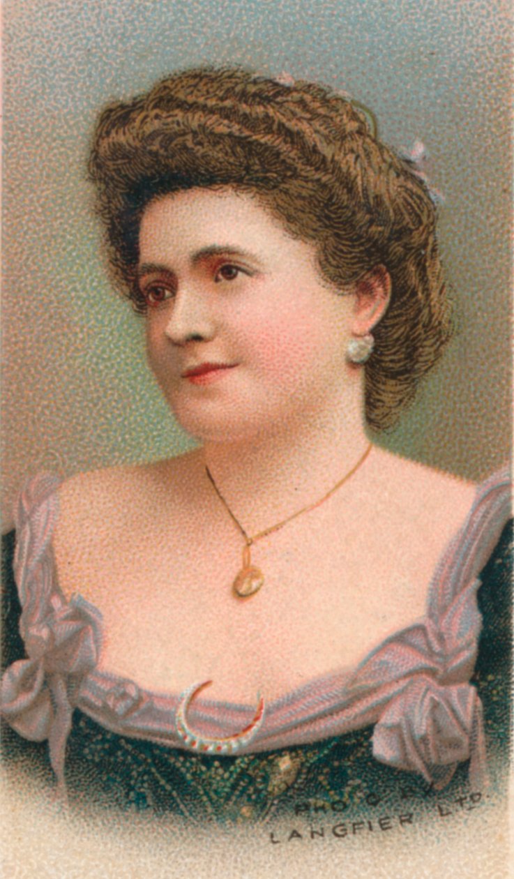 Luisa Tetrazzini 1871-1940, włoski sopran koloraturowy, 1911 autorstwa Unbekannt