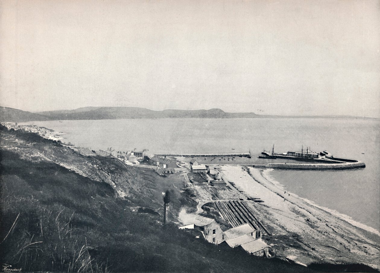 Lyme Regis - Port, 1895 autorstwa Unbekannt