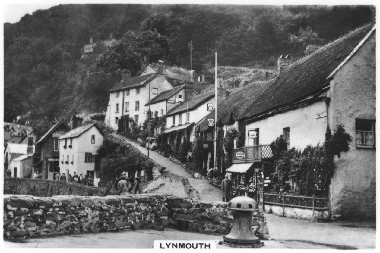 Lynmouth, Devon, Anglia, 1936 autorstwa Unbekannt