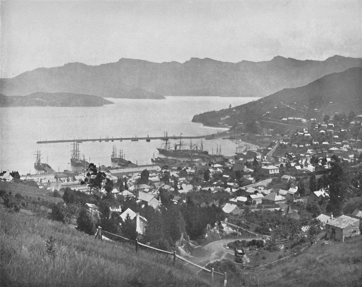Lyttelton, XIX wiek autorstwa Unbekannt