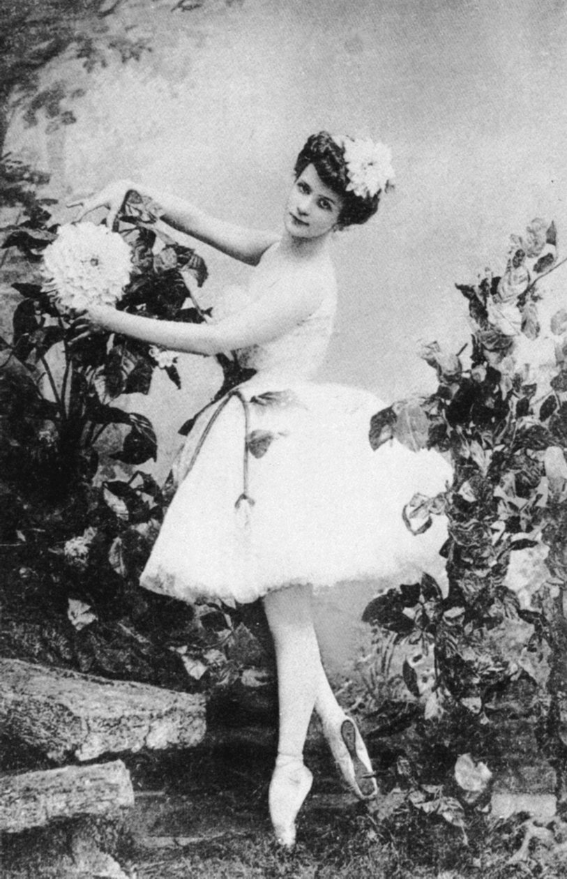 Lyubov Egorova, rosyjska baletnica, 1905 autorstwa Unbekannt
