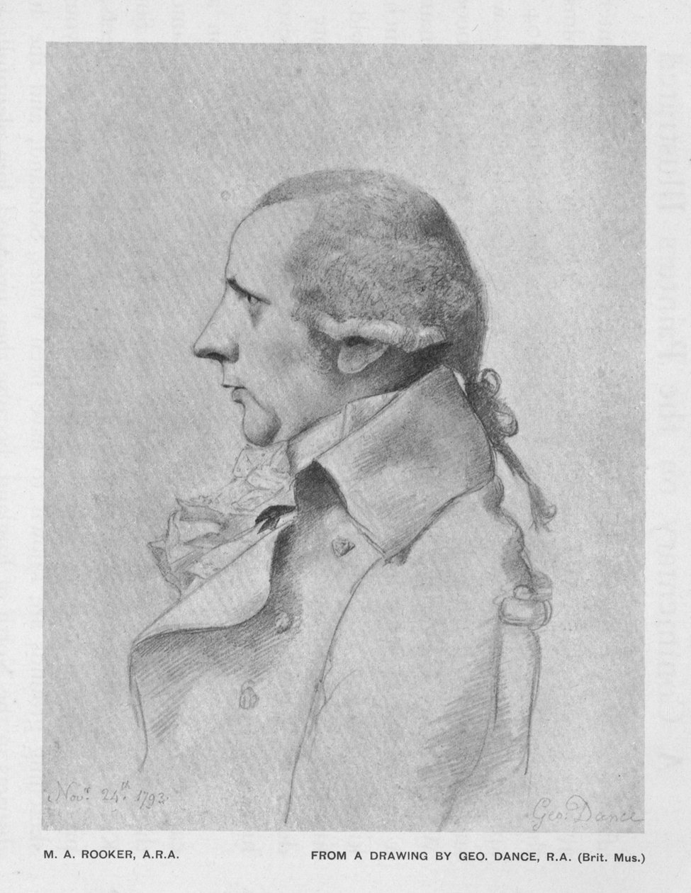 M.A. Rooker, A.R.A., 1793, ok. 1900. autorstwa Unbekannt