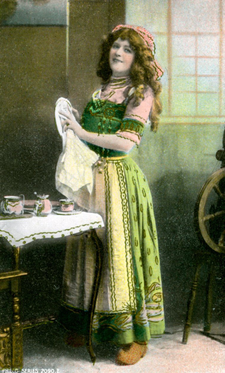 Mabel Love 1874-1953, angielska aktorka i tancerka, 1903 autorstwa Unbekannt