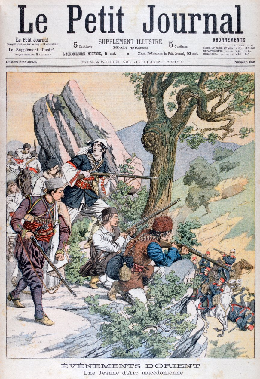 bunt w Macedonii, 1903 autorstwa Unbekannt