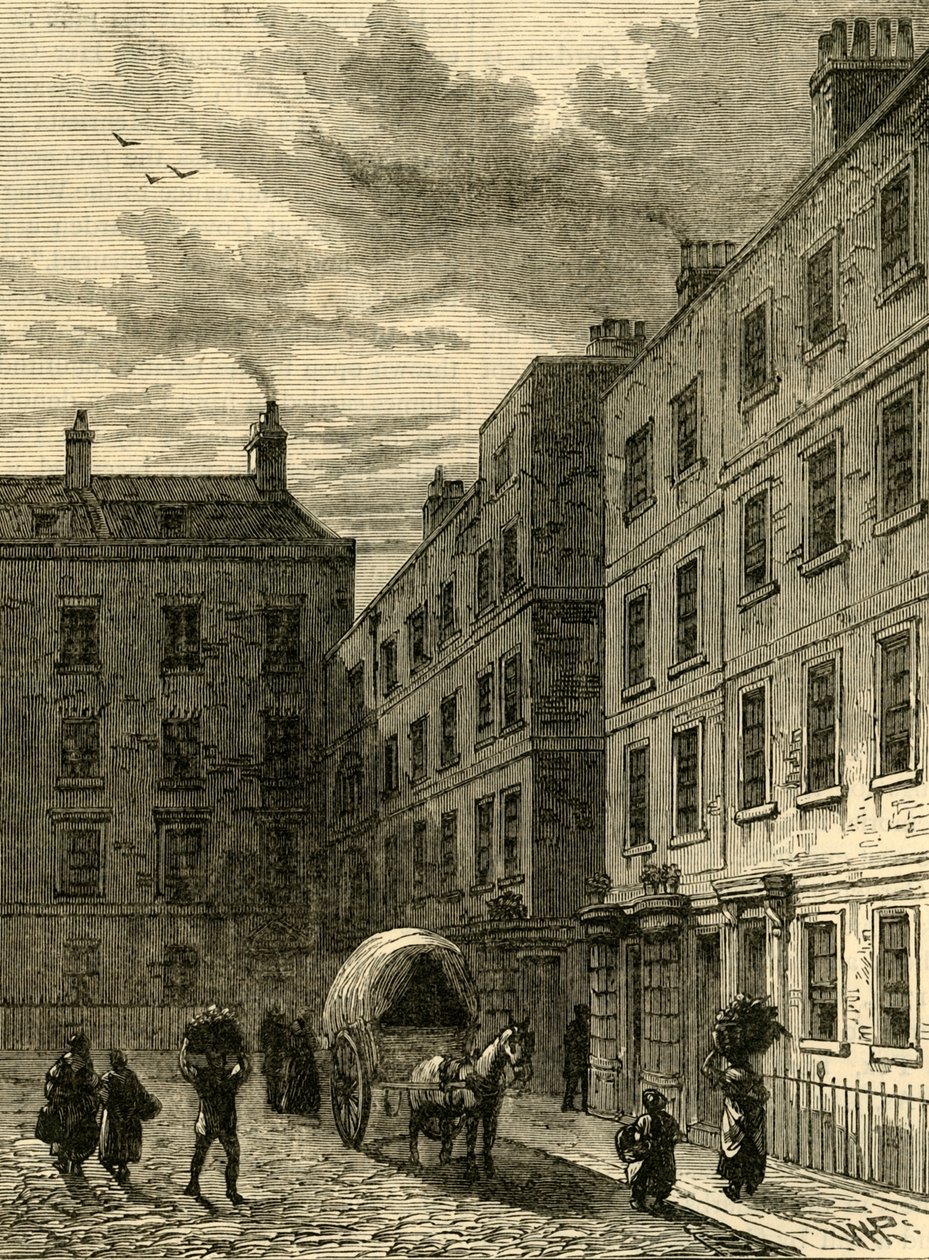 Macklins House, Tavistock Row, 1881. autorstwa Unbekannt