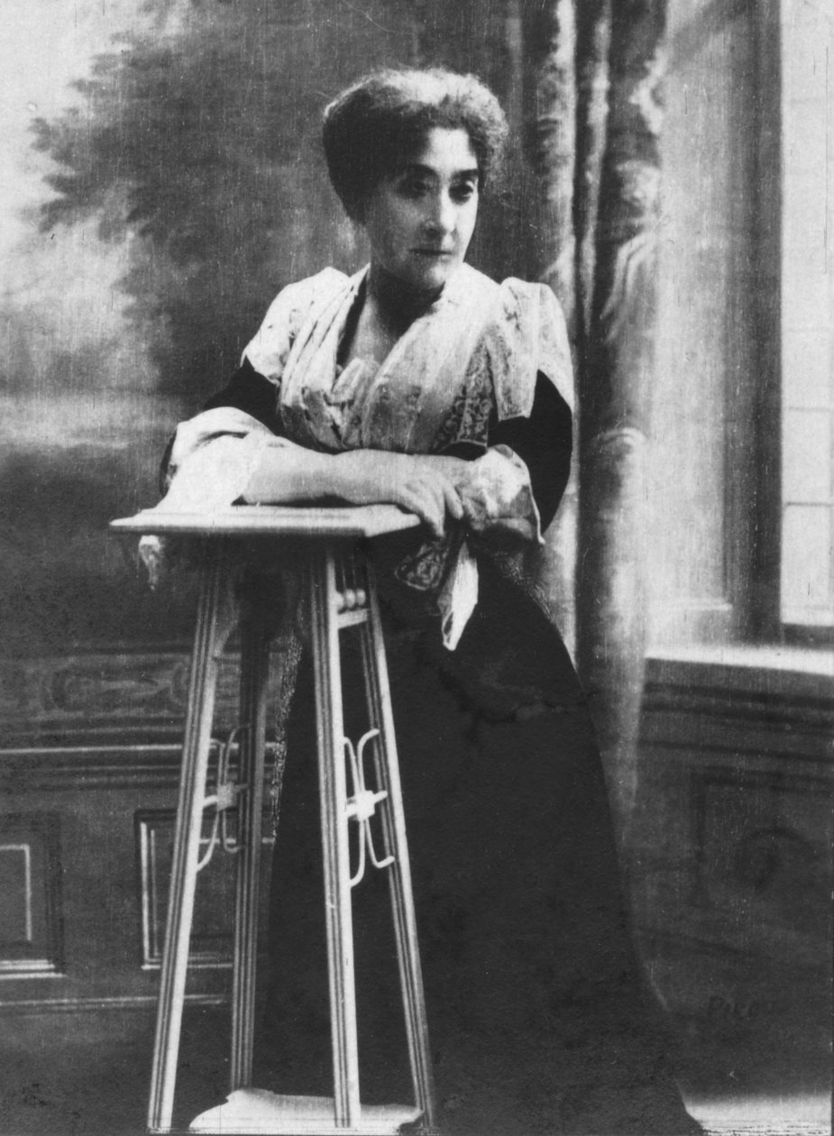 Pani De Peyrebrune. , c1893 autorstwa Unbekannt