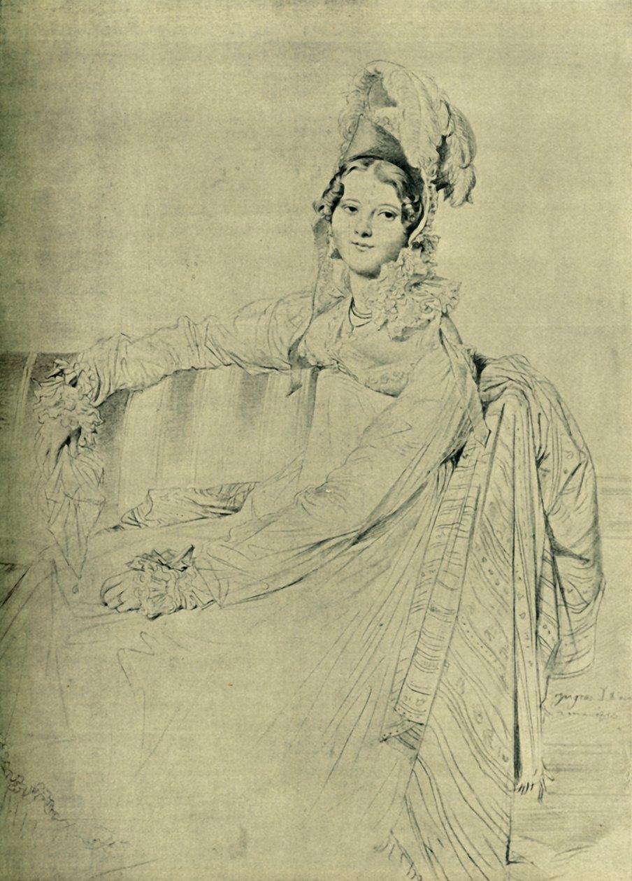 Madame Destouches, 1816, 1903. autorstwa Unbekannt