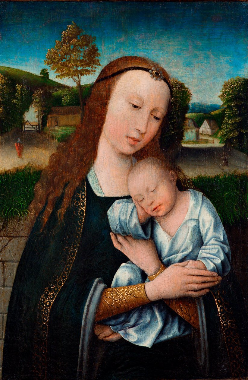 Madonna z Dzieciątkiem, c. 1520. autorstwa Unbekannt