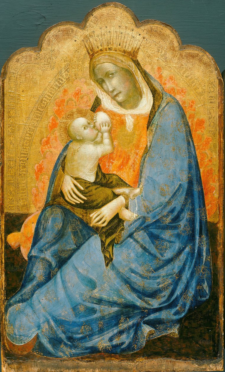 Madonna Pokory, 13751400. autorstwa Unbekannt