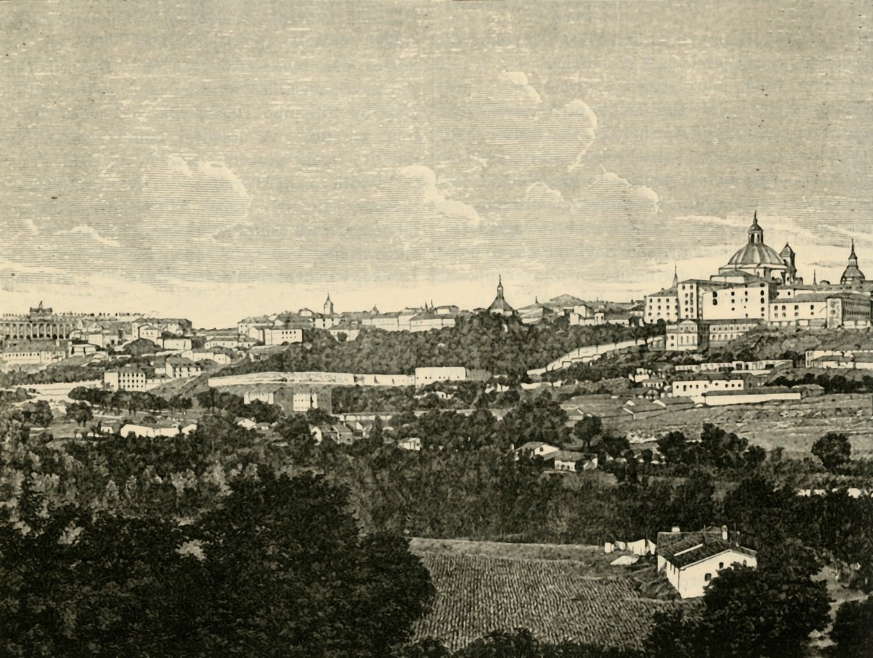 Madryt, 1890. autorstwa Unbekannt