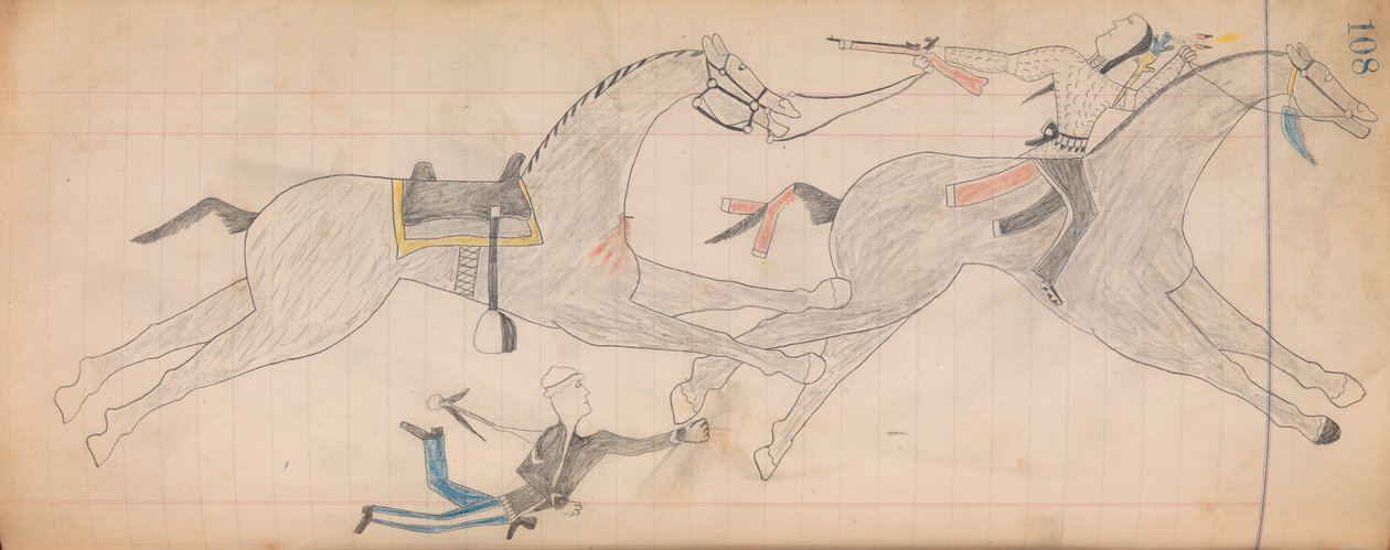 Maffet Ledger: Rysunek, ca. 1874-81. autorstwa Unbekannt