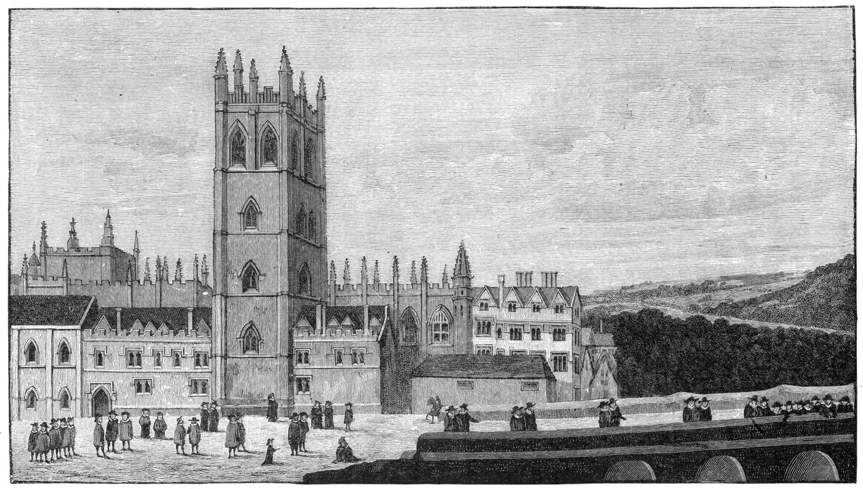 Magdalen College, Oksford, XVII wiek, 1894 autorstwa Unbekannt