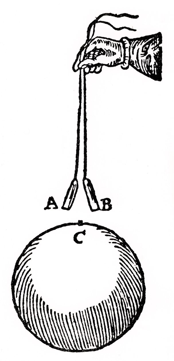 Magnetyzm, 1600. autorstwa Unbekannt