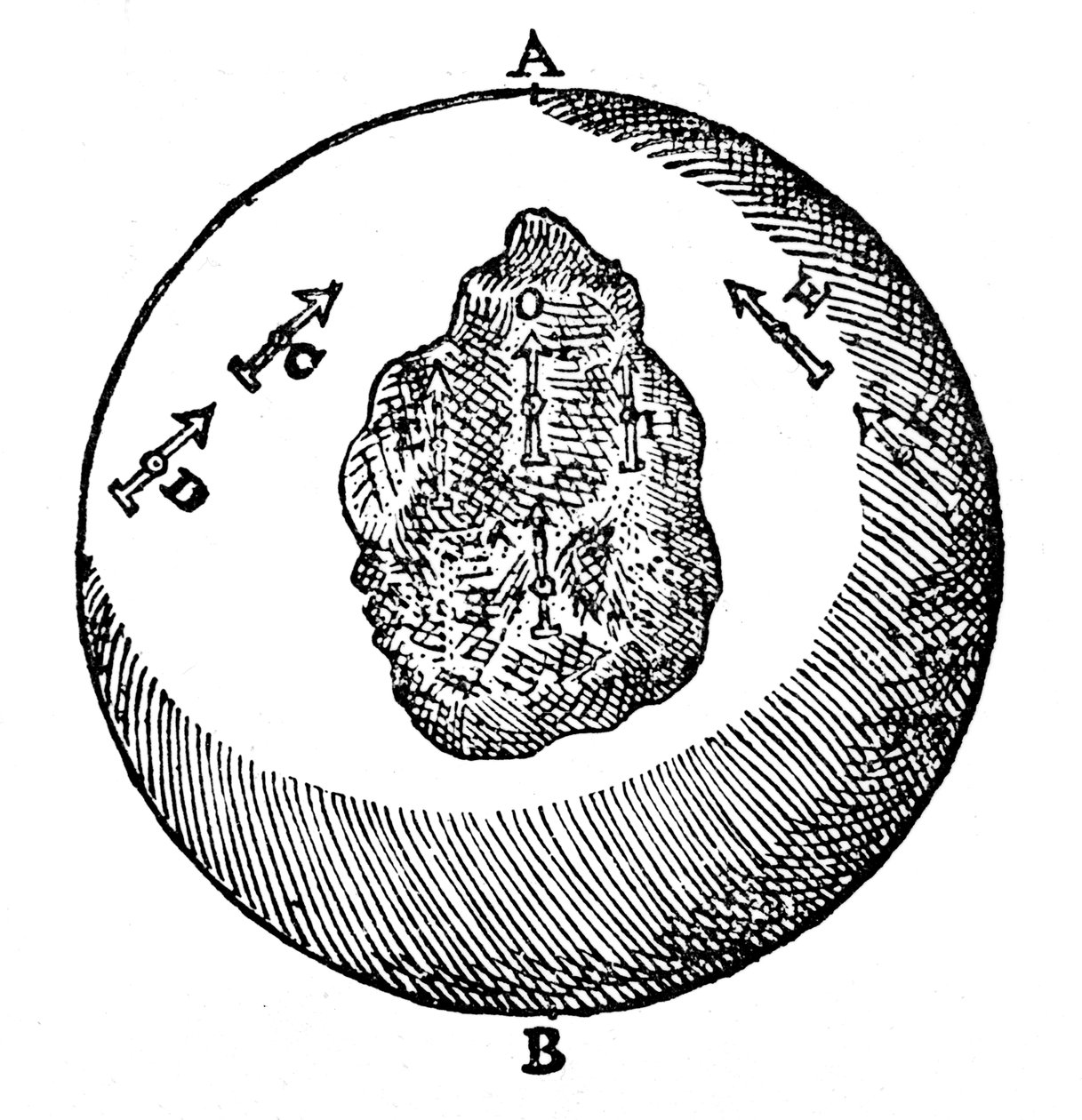 Magnetyzm, 1600 autorstwa Unbekannt