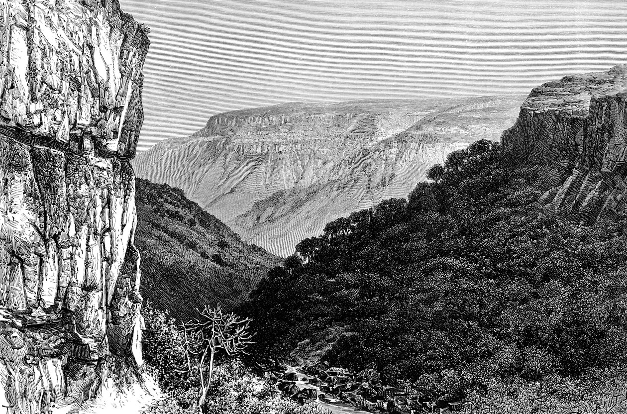 Mahabaleshwar, Maharashtra, Indie, 1895 autorstwa Unbekannt