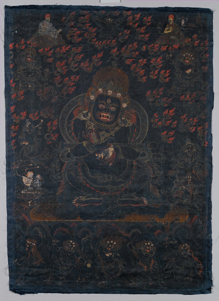 Mahakala, obrońca namiotu, ca. 1650. autorstwa Unbekannt