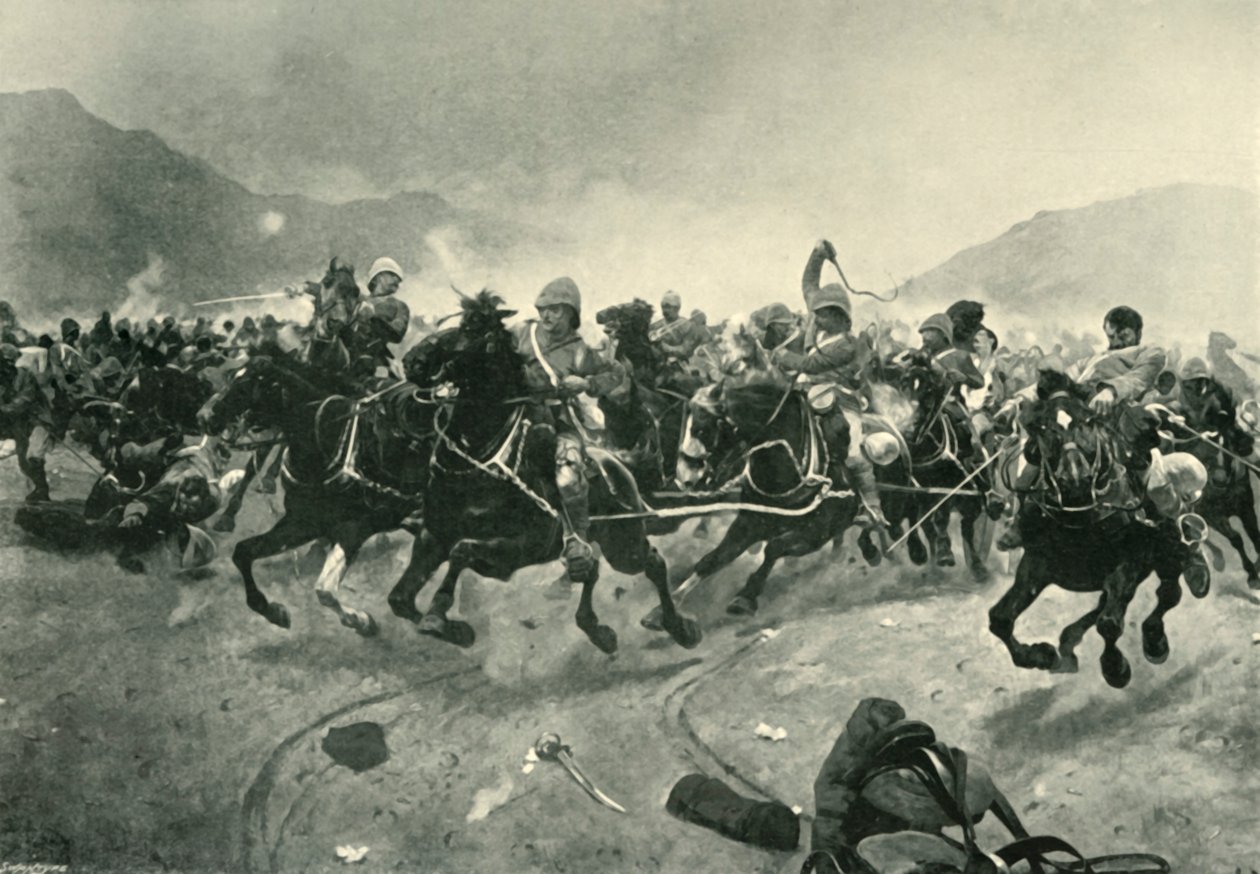 Maiwand - Ratowanie broni, 1901. autorstwa Unbekannt